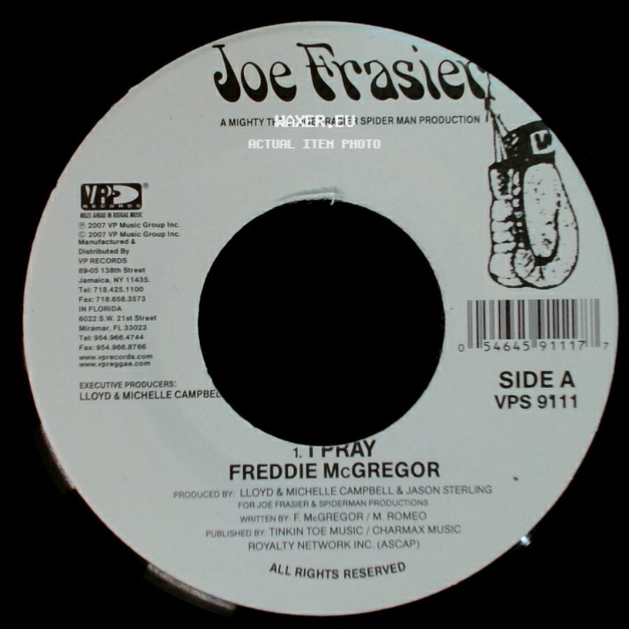 Freddie Mcgregor / Terry Linen - I Pray / No Time To Linger side A