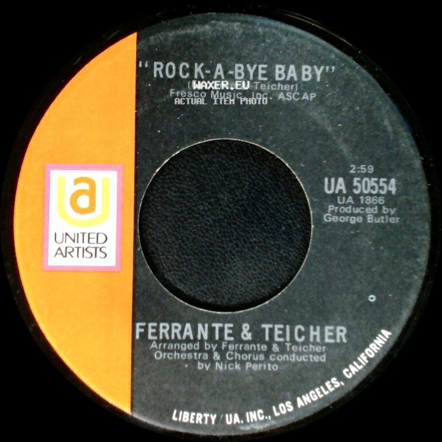 Ferrante & Teicher - Rock-A-Bye Baby / Midnight Cowboy side A