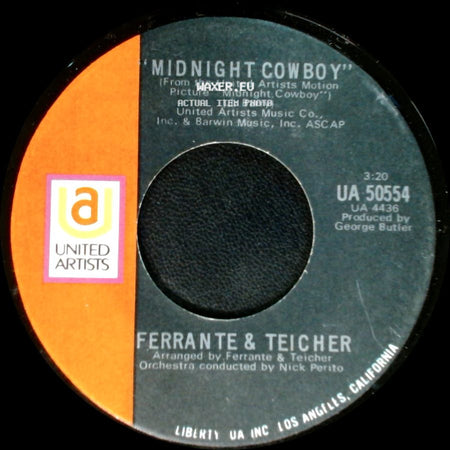 Ferrante & Teicher - Rock-A-Bye Baby / Midnight Cowboy side B