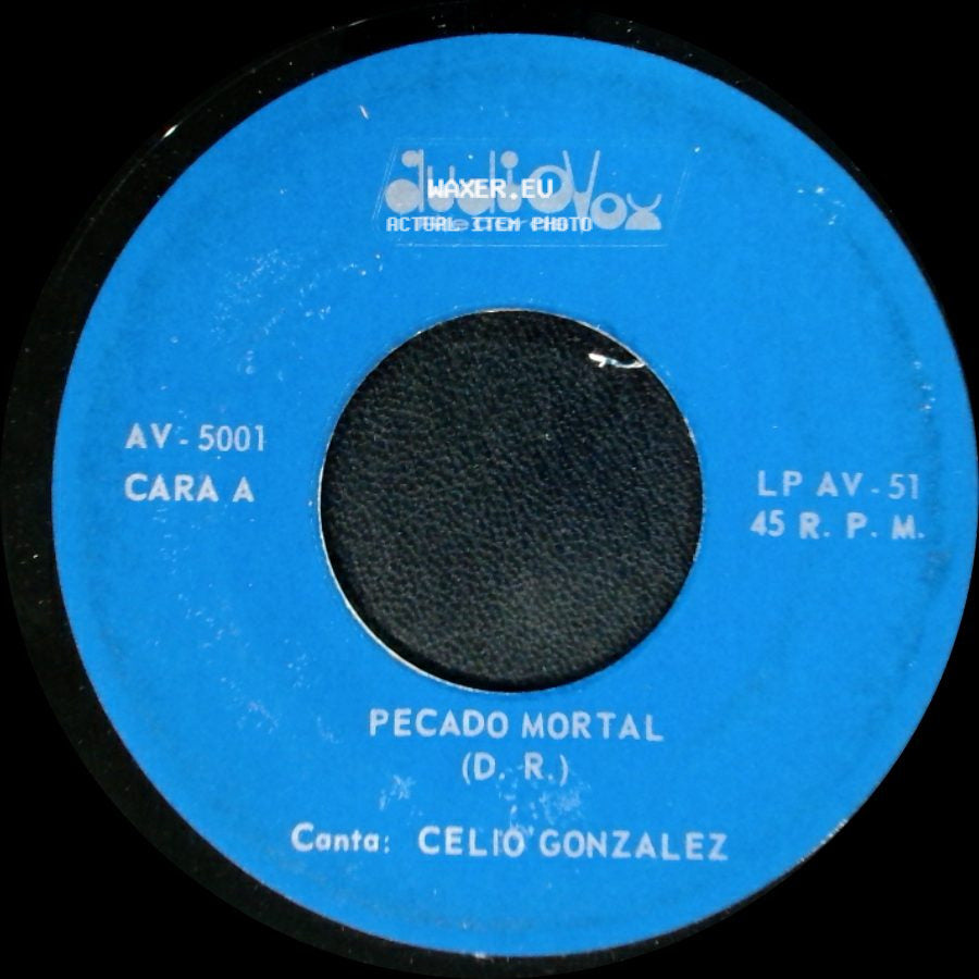 Celio Gonzalez - Pecado Mortal / Tu No Son Lubia side A