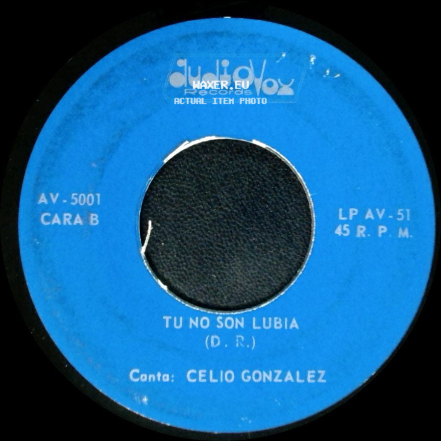 Celio Gonzalez - Pecado Mortal / Tu No Son Lubia side B