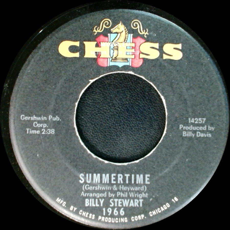 Billy Stewart - Summertime / To Love To Love side A