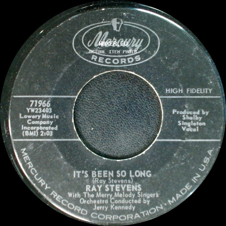 Ray Stevens - Ahab The Arab / It's Been So Long side B
