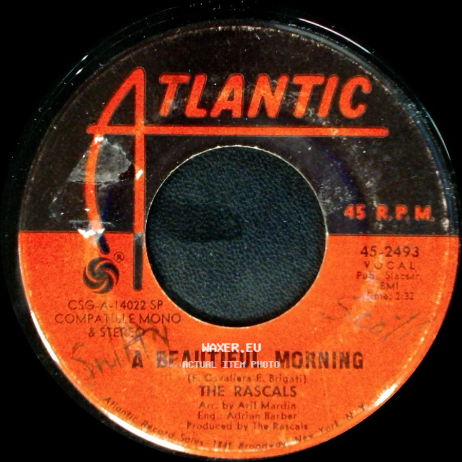 The Rascals - A Beautiful Morning / Rainy Day side A