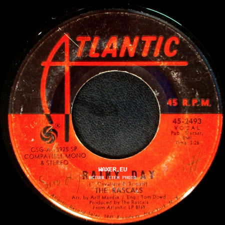 The Rascals - A Beautiful Morning / Rainy Day side B