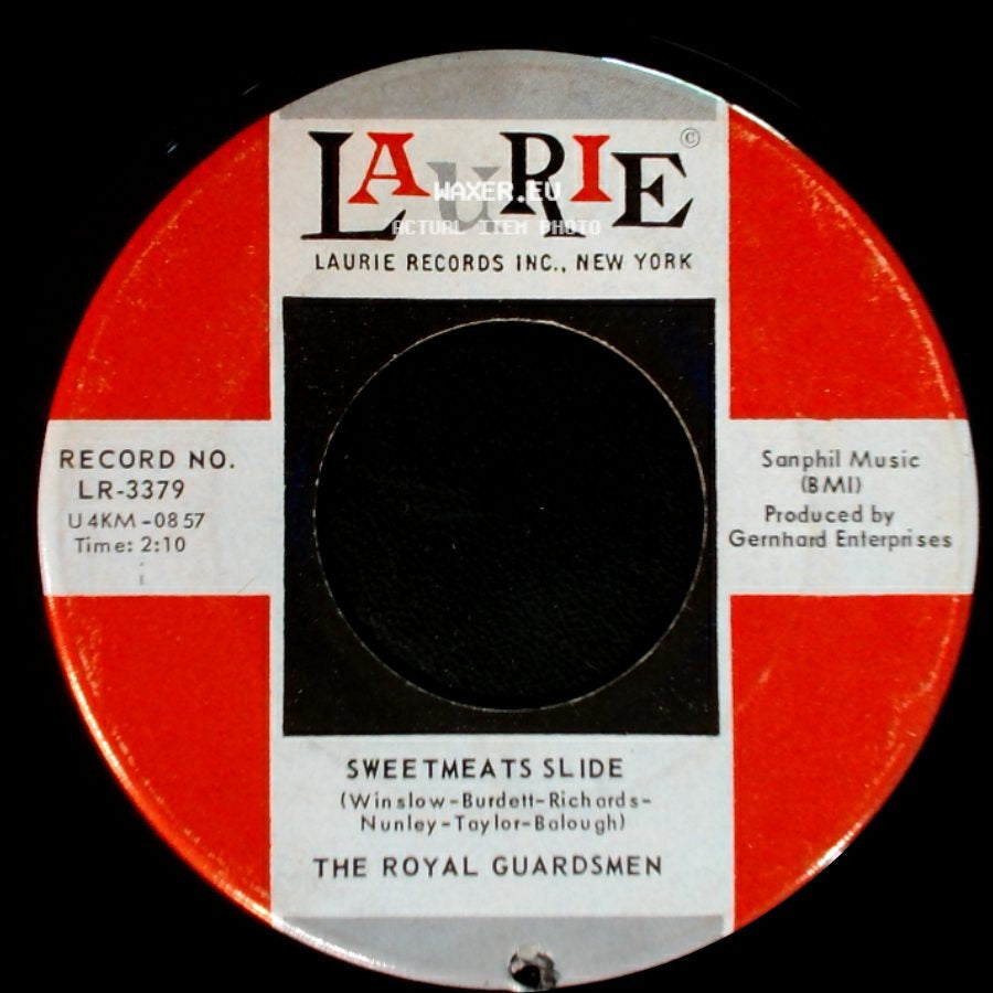 The Royal Guardsmen - The Return Of The Red Baron / Sweetmeats Slide side B