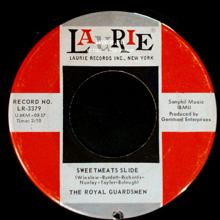 The Royal Guardsmen - The Return Of The Red Baron / Sweetmeats Slide side B