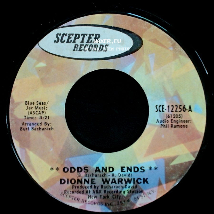 Dionne Warwick - Odds And Ends / As Long As There's An Apple Tree side A