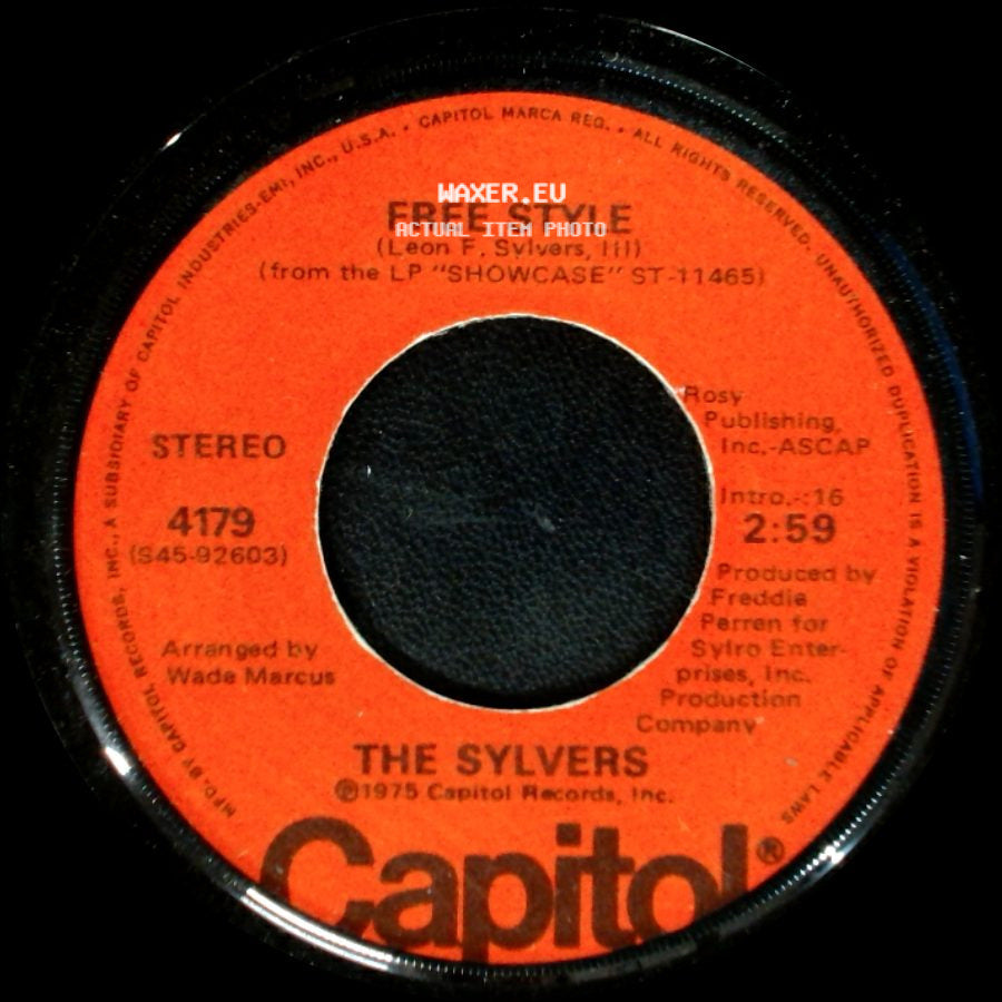 The Sylvers - Free Style / Boogie Fever side A