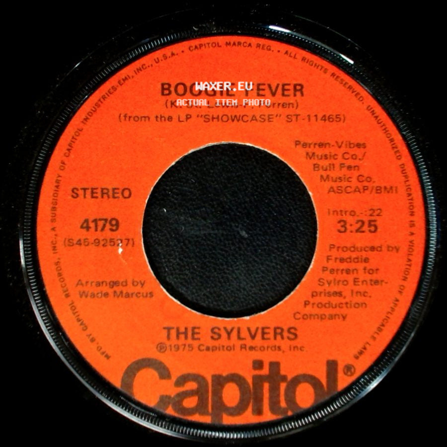 The Sylvers - Free Style / Boogie Fever side B