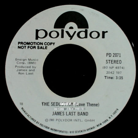 James Last Band - The Seduction (Love Theme) / The Seduction (Love Theme) side B