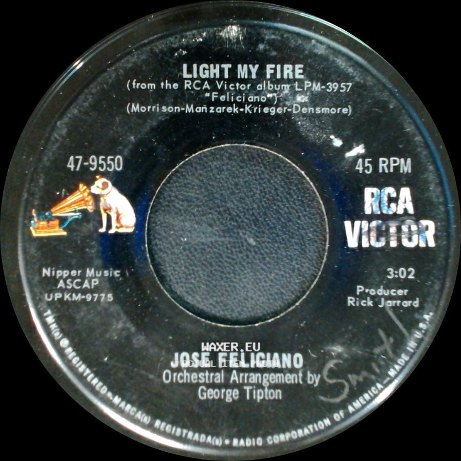 Jose Feliciano - Light My Fire / California Dreamin' side A