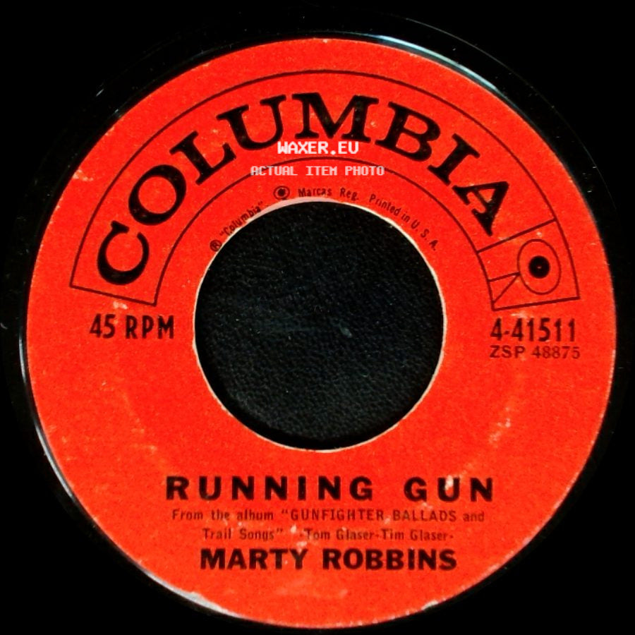 Marty Robbins - El Paso / Running Gun side B