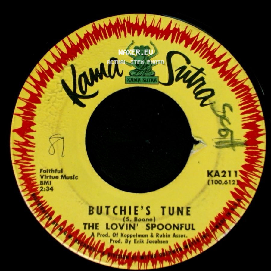 The Lovin' Spoonful - Butchie's Tune / Summer In The City side A