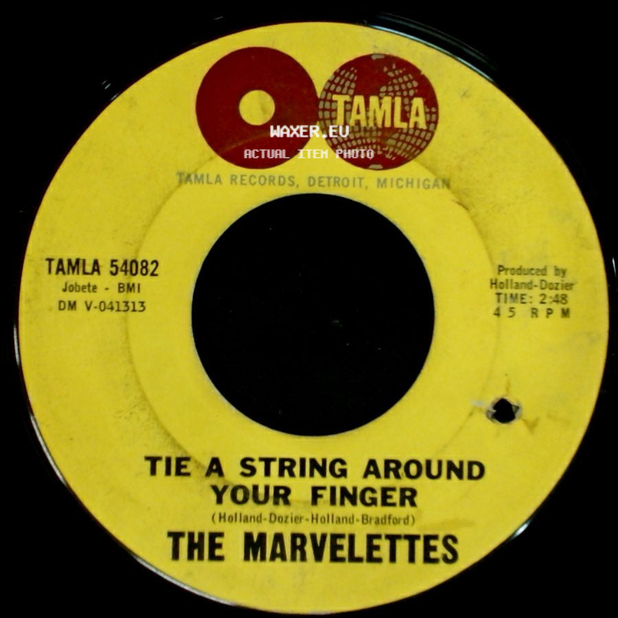 The Marvelettes - My Daddy Knows Best / Tie A String Around Your Finger side B