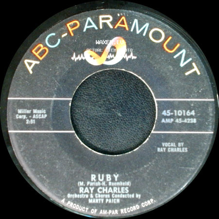 Ray Charles - Ruby / Hardhearted Hannah side A