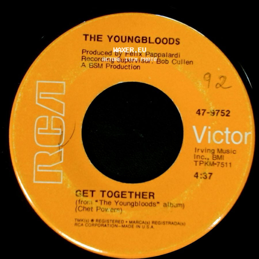 The Youngbloods - Get Together / Beautiful side A