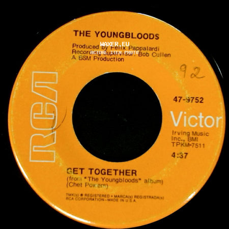 The Youngbloods - Get Together / Beautiful side A