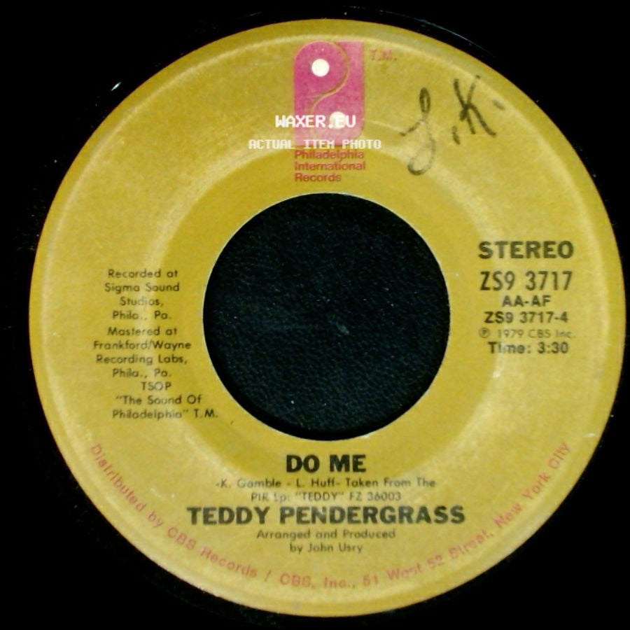 Teddy Pendergrass - Do Me / Come Go With Me side A