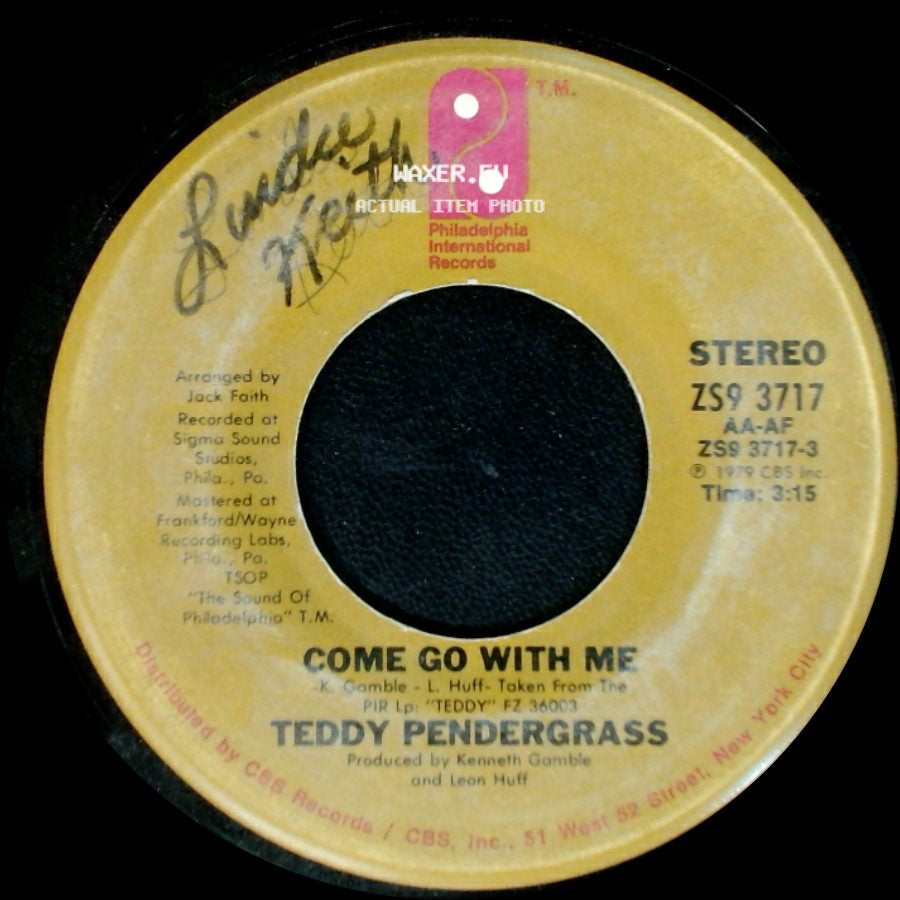 Teddy Pendergrass - Do Me / Come Go With Me side B