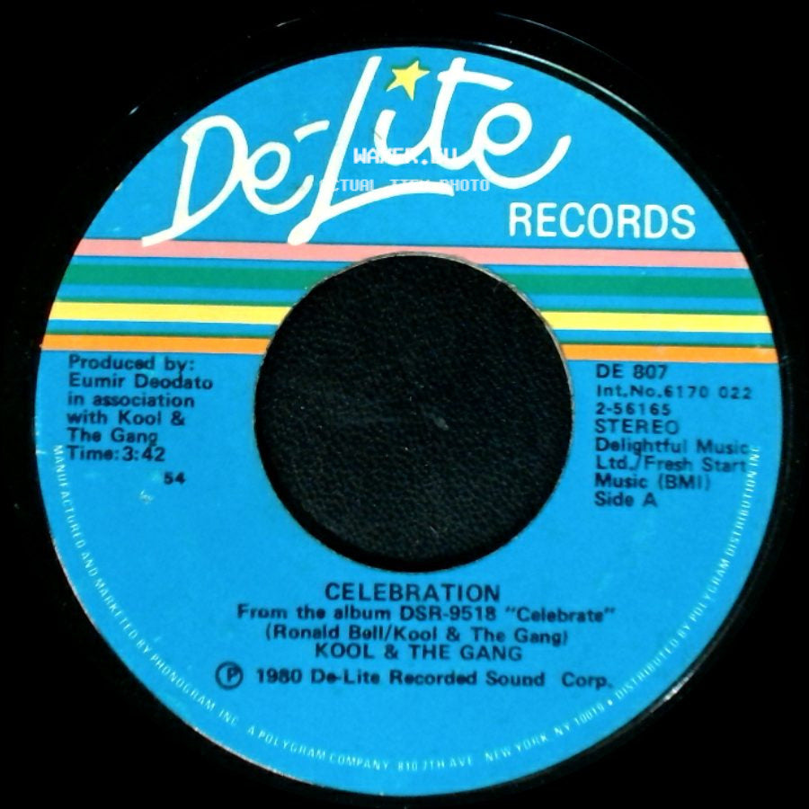 Kool & The Gang - Celebration / Morning Star side A