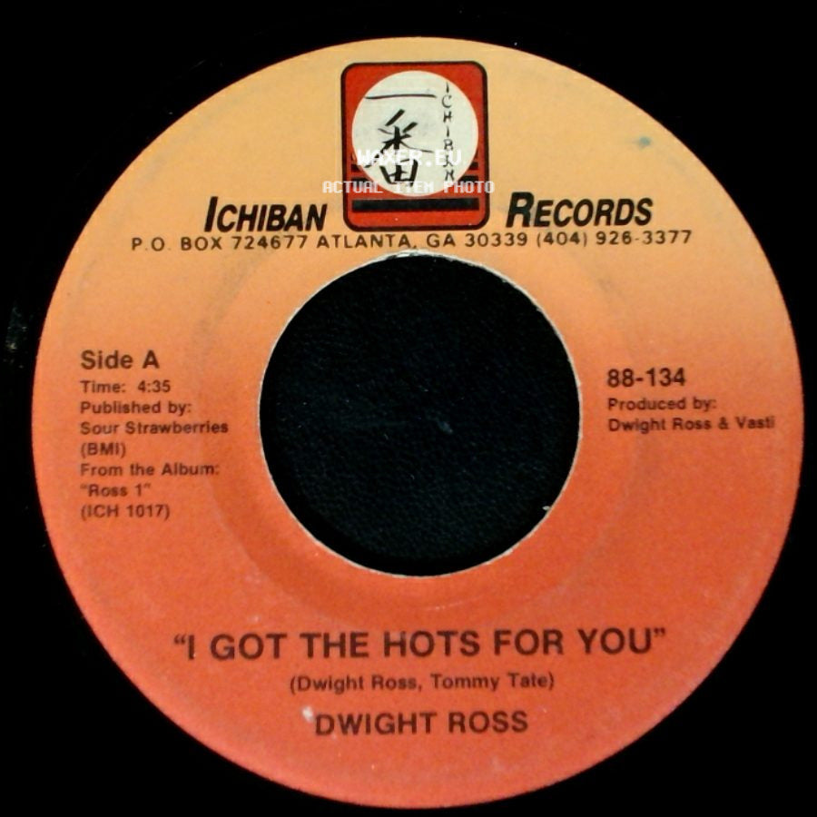 Dwight Ross - I Got The Hots For You / Deeply In Love side A
