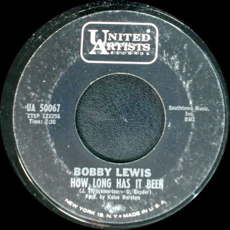 Bobby Lewis - Easy To Say Hard To Do / How Long Has It Been side B