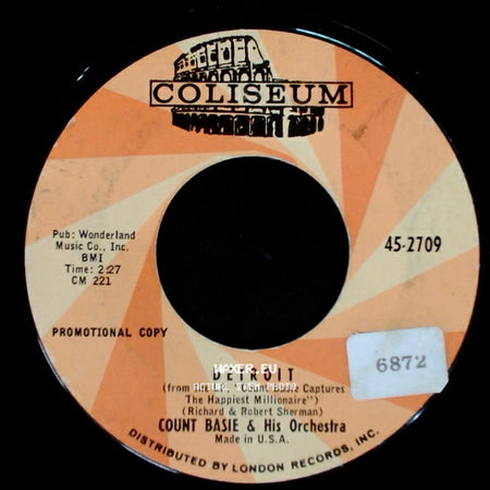 Count Basie & His Orchestra - Detroit / Fortuosity side A