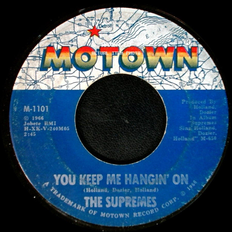 The Supremes - You Keep Me Hangin' On / Remove This Doubt side A