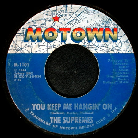 The Supremes - You Keep Me Hangin' On / Remove This Doubt side A