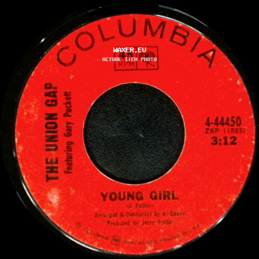 The Union Gap Featuring Gary Puckett - Young Girl / I'm Losing You side A