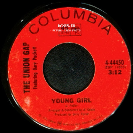 The Union Gap Featuring Gary Puckett - Young Girl / I'm Losing You side A