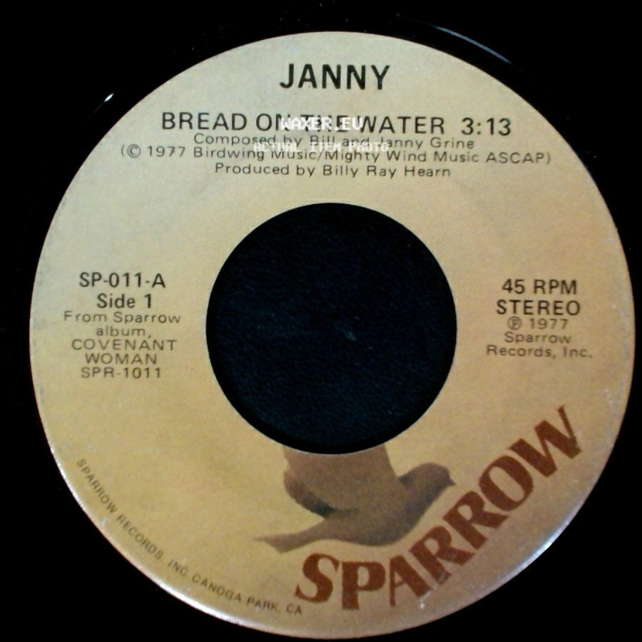 Janny - Bread On The Water / He Is Love side A