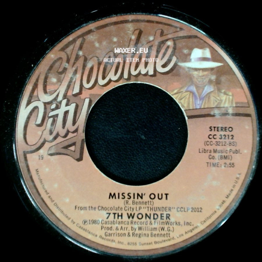 7Th Wonder - The Tilt / Missin' Out side B