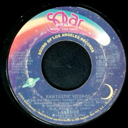 Lakeside - Fantastic Voyage / Can't Get You Out Of My Head side A