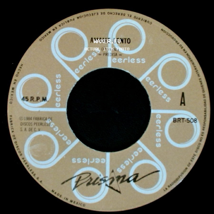 Unknown Artist - Amame Lento / No Te Vayas side A