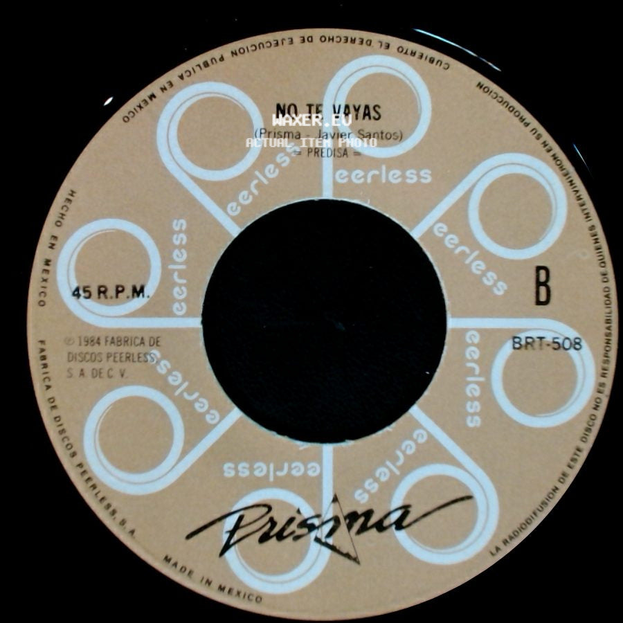 Unknown Artist - Amame Lento / No Te Vayas side B