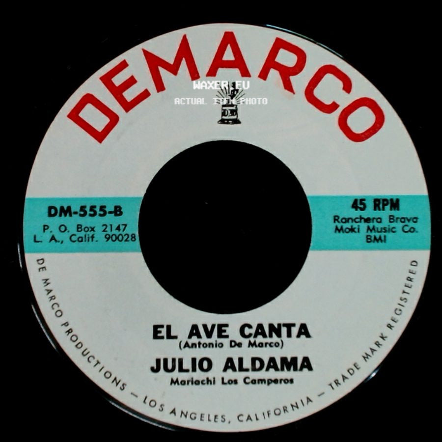 Julio Aldama - El Ave Canta / En Nuestro Mundo side A