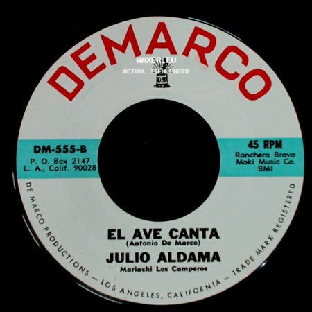 Julio Aldama - El Ave Canta / En Nuestro Mundo side A