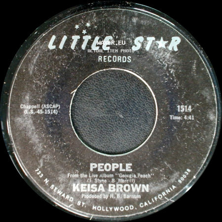 Keisa Brown - People / T.J. side A