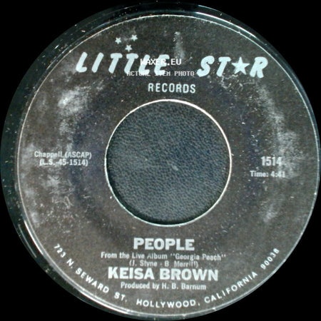 Keisa Brown - People / T.J. side A