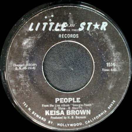 Keisa Brown - People / T.J. side A