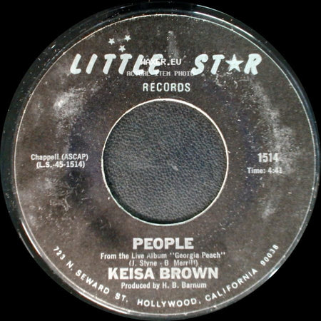 Keisa Brown - People / T.J. side A