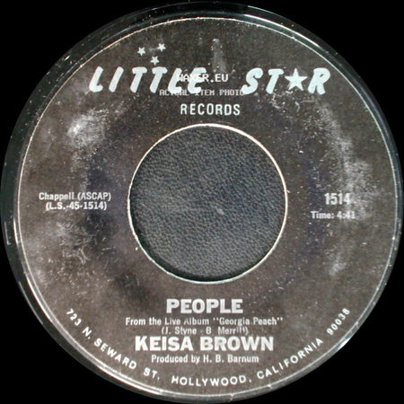 Keisa Brown - People / T.J. side A