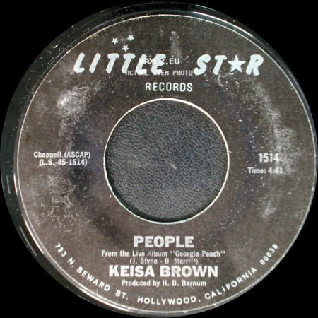 Keisa Brown - People / T.J. side A