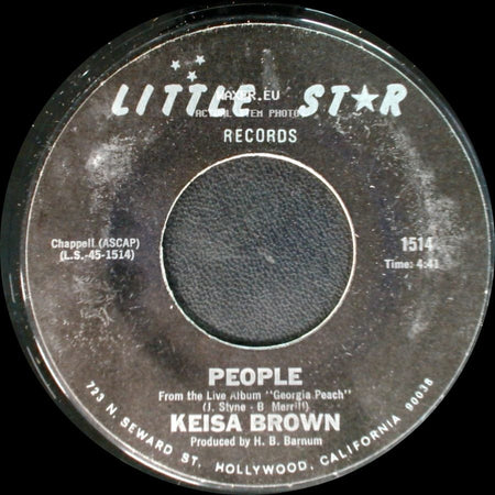 Keisa Brown - People / T.J. side A