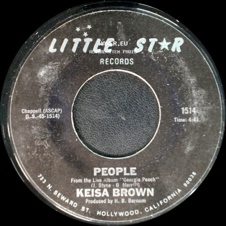 Keisa Brown - People / T.J. side A