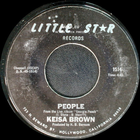 Keisa Brown - People / T. J. side A