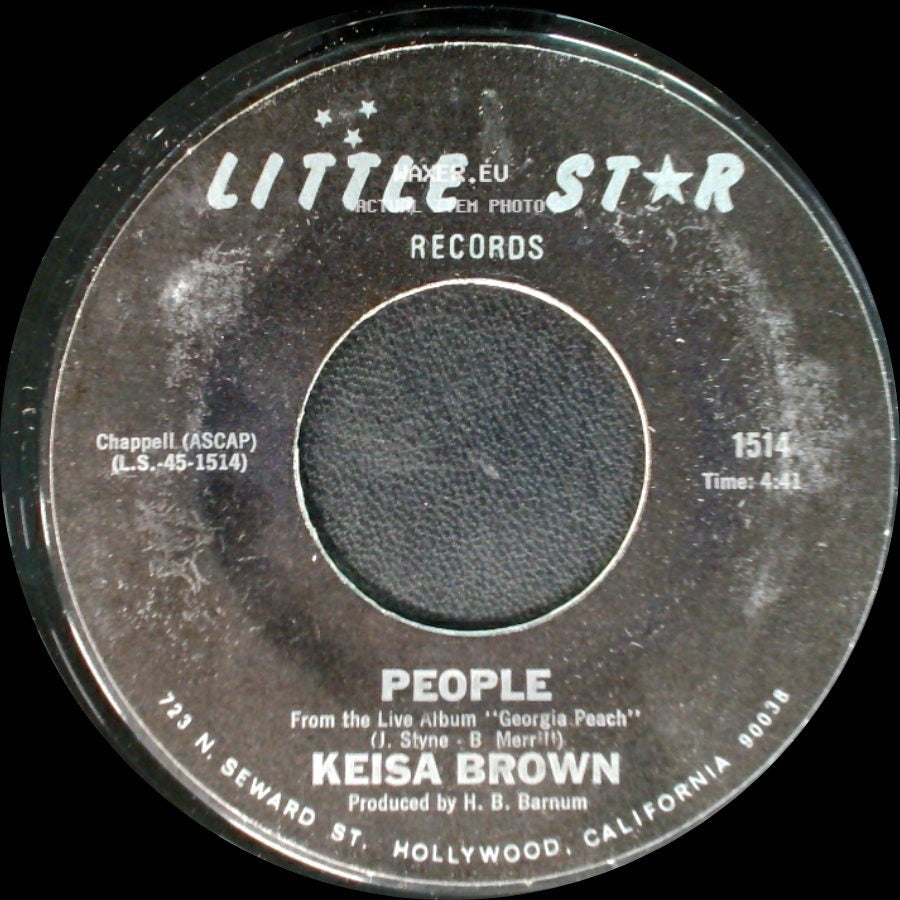 Keisa Brown - People / T.J. side A