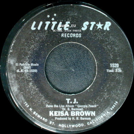 Keisa Brown - T.J. / People side A